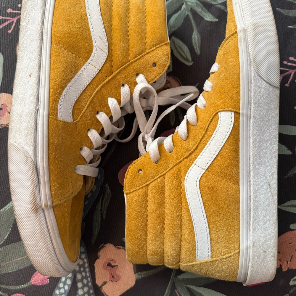 Vans Skate-Hi, Mustard Womens 9.5
